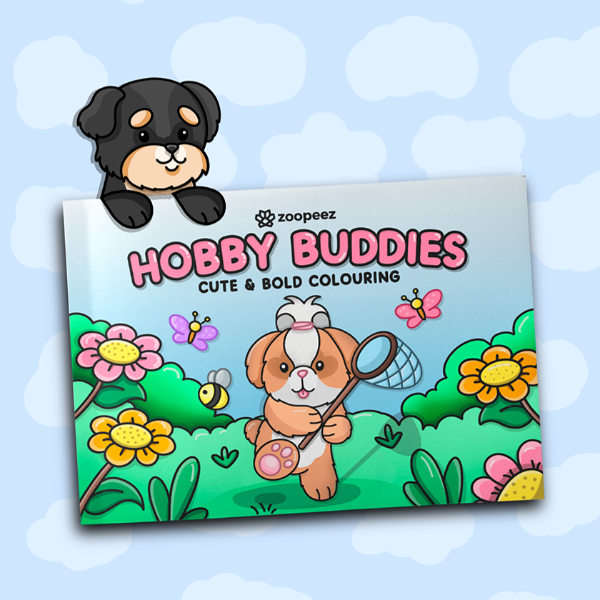 Introducing Hobby Buddies: The Perfect Coloring Adventure for Pet Lovers!
