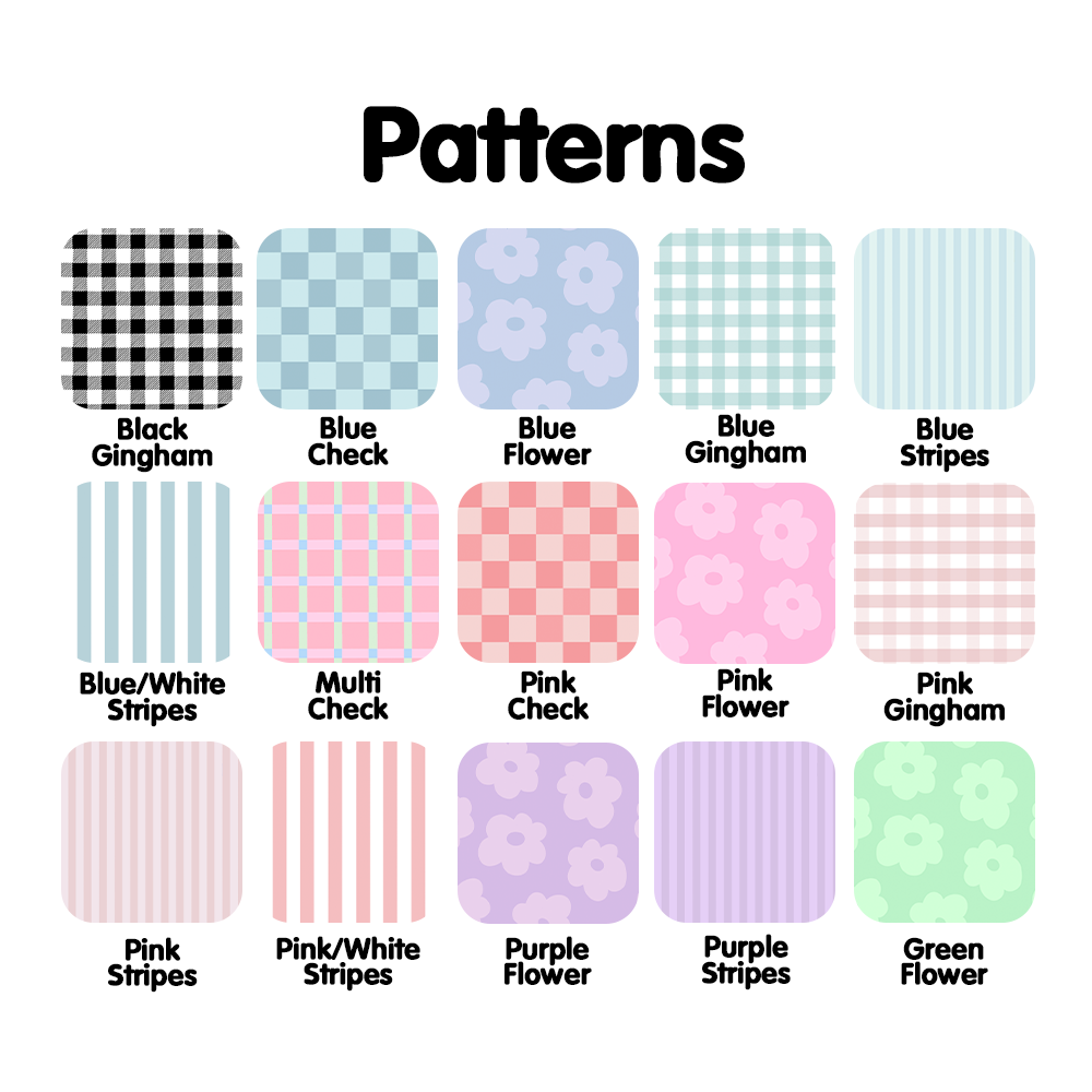 Personalised Cat Bowls Patterns