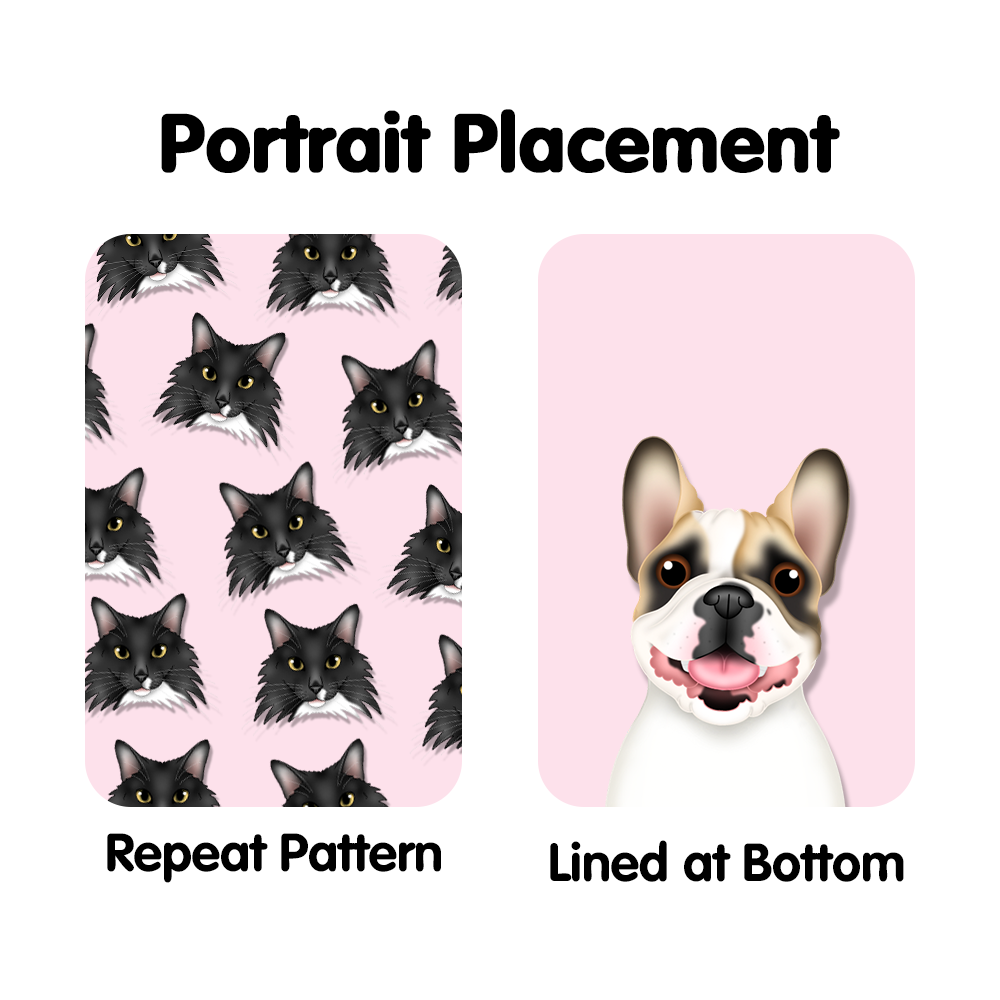 Pet Portrait Tumbler Bottle | Custom Pet Owner Gift