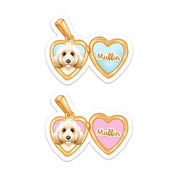 Charm Pet Portrait Text Add-On | Custom Bandana Print