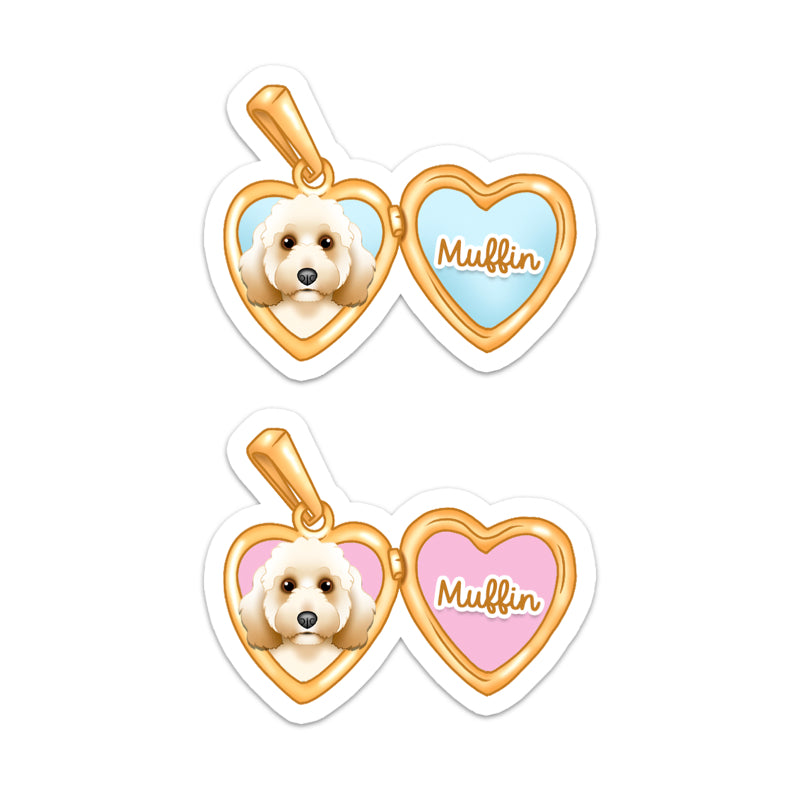 Charm Pet Portrait Text Add-On | Custom Bandana Print