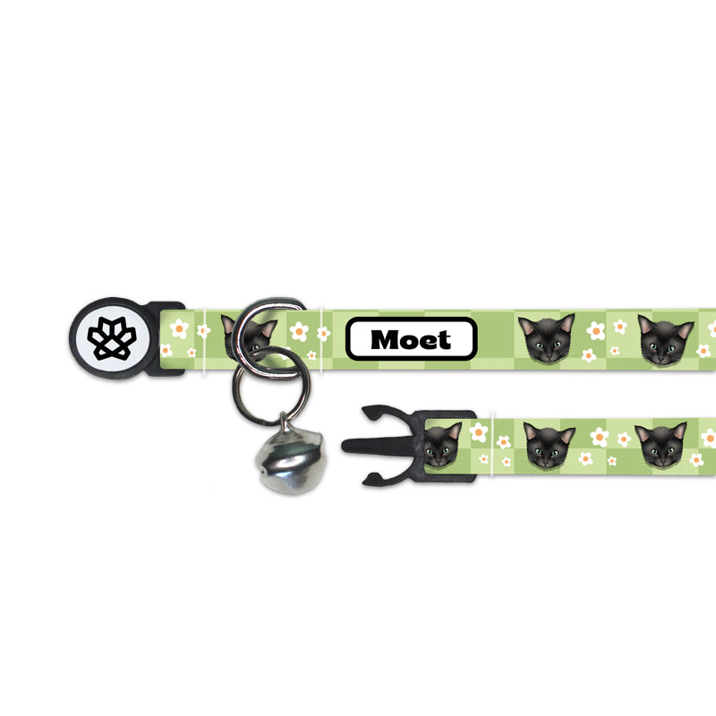 Cat Collar - Flower Checker