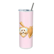 Pet Portrait Tumbler Bottle - Frame