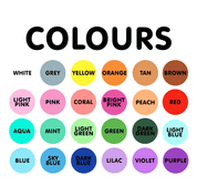Colours for dog harness
