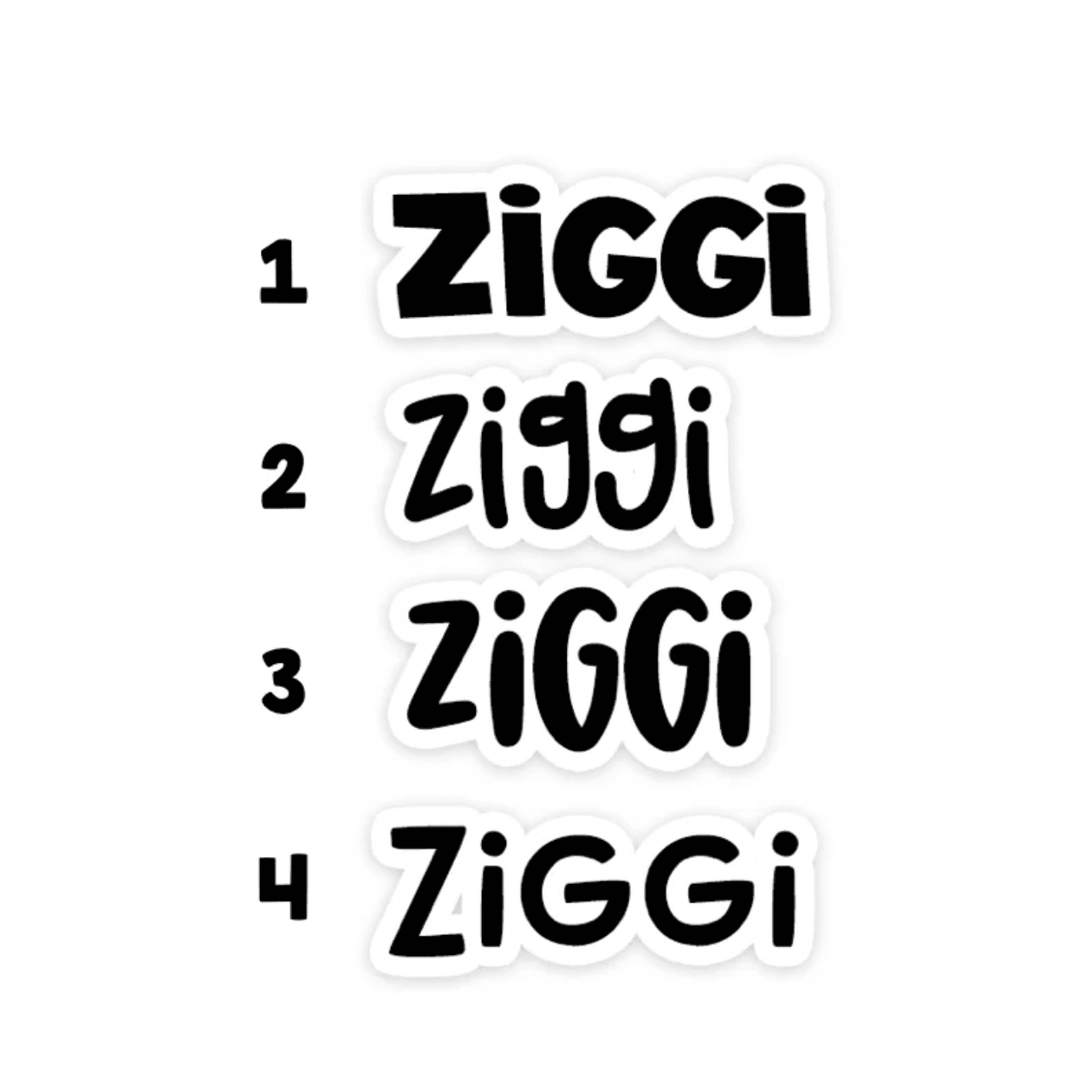 Fonts for dog harness