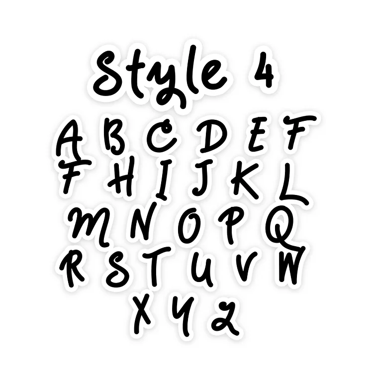 Bow Tie Letter Text Add On