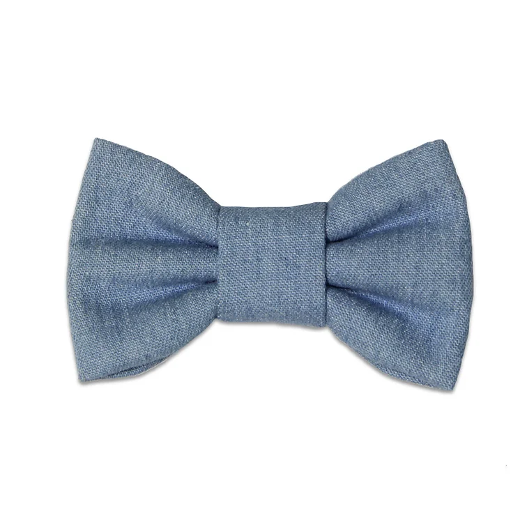 Denim Bow Tie