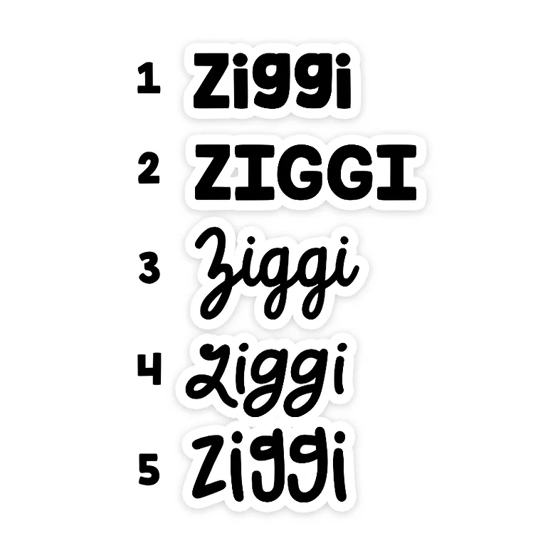 Bow Tie Letter Text Add On