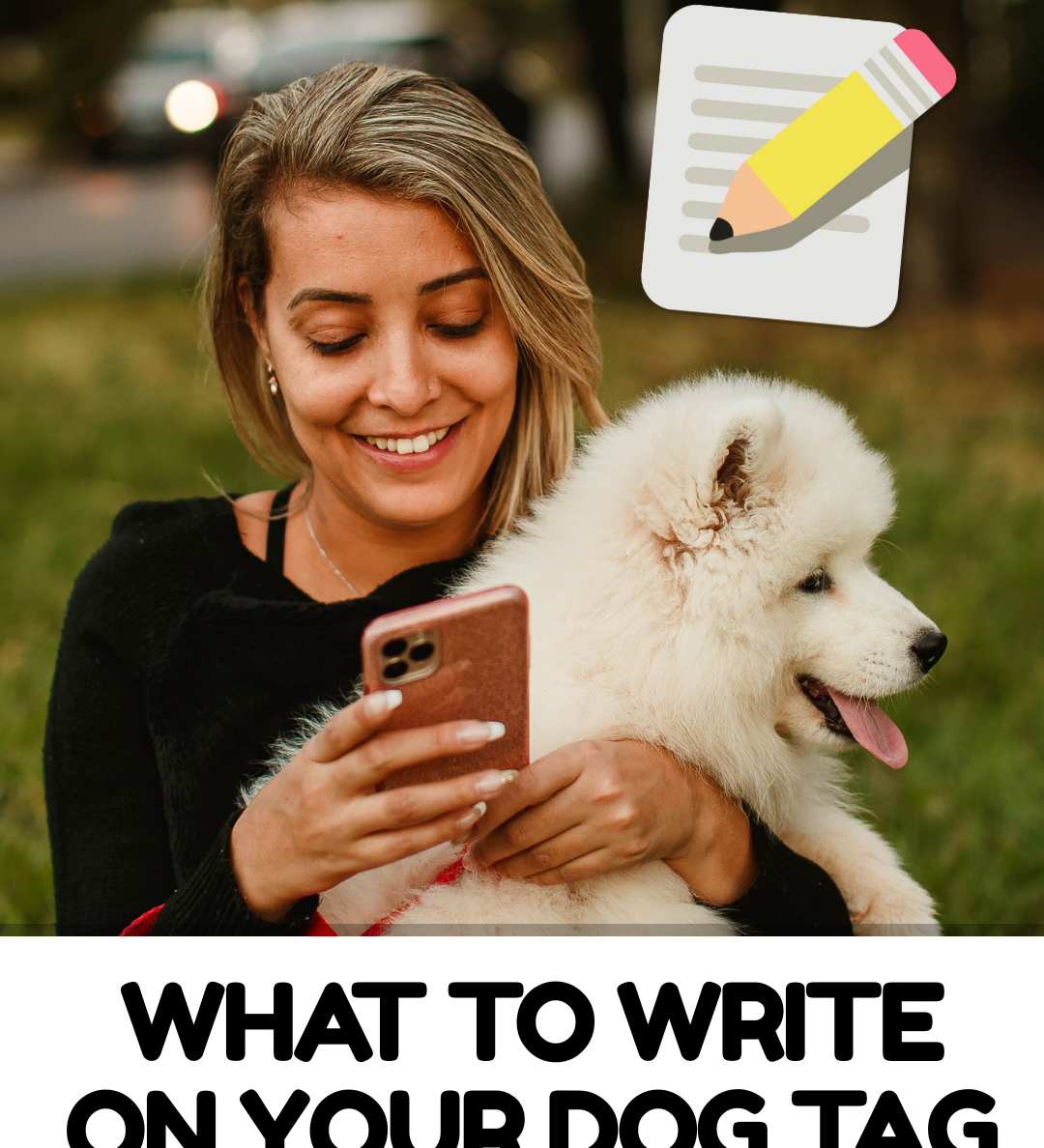 What to Write on your Dog Tag