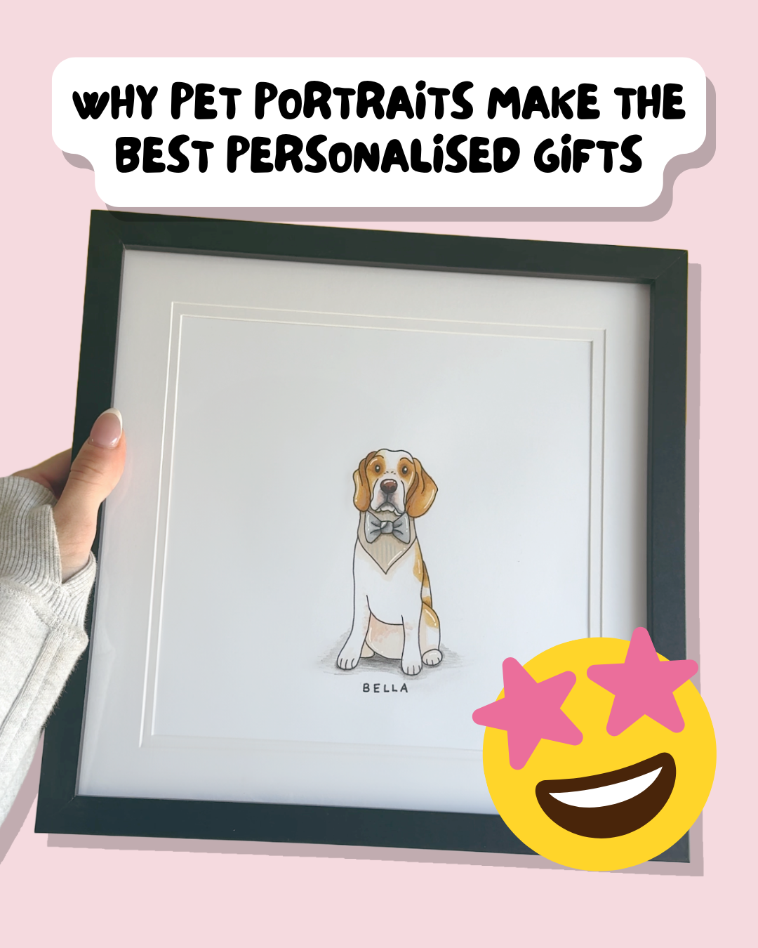 Why Pet Portraits Make the Best Personalised Gifts