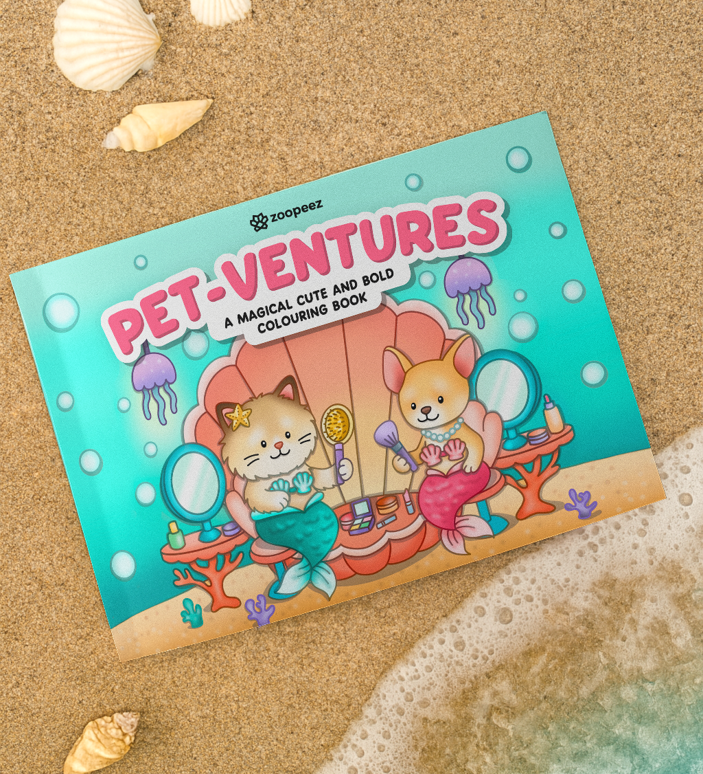 🌟 Say Hello to Pet-Ventures! Our Most Magical Colouring Book Yet 🐾✨