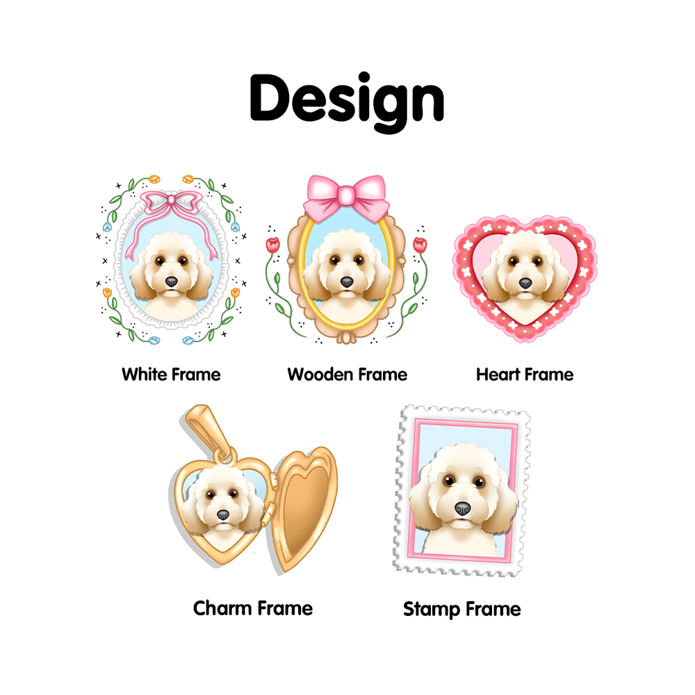 Frame Pet Portrait Phone Case