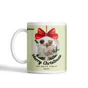 Christmas Bow Mug - Pawspective Photography Collaboration