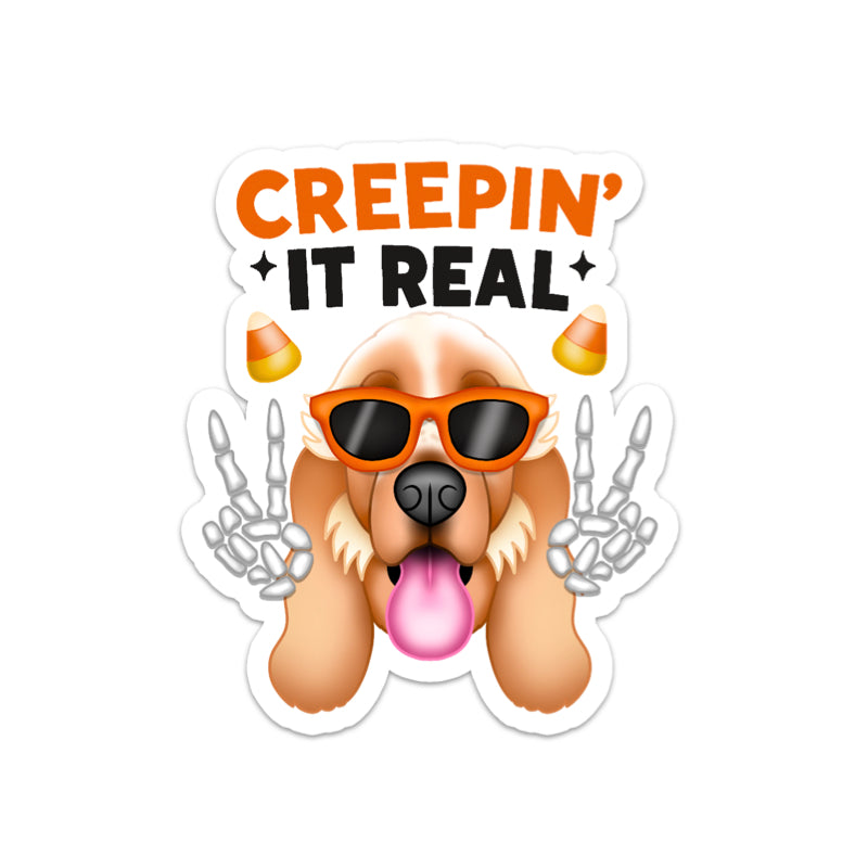 Creepin' It Real Portrait Text Add On