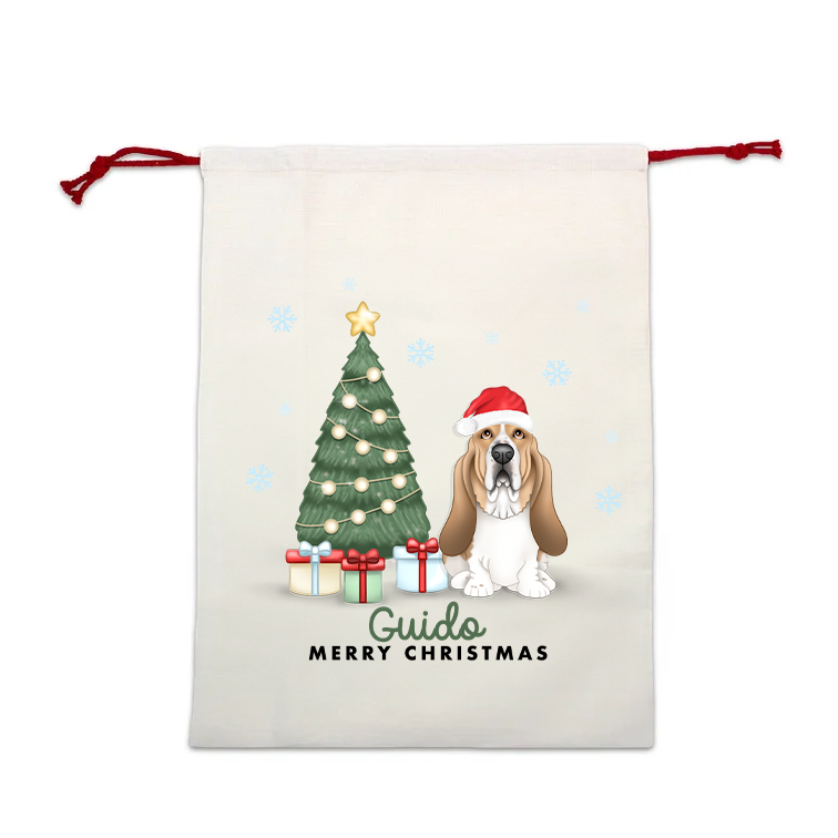 Personalised Santa Sack - Merry Christmas