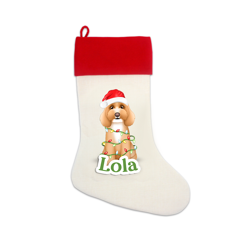 Personalised Stocking - Lights