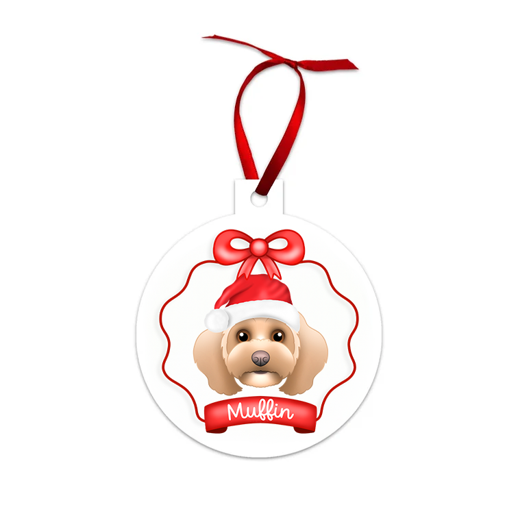 Personalised Ornament - Wavy