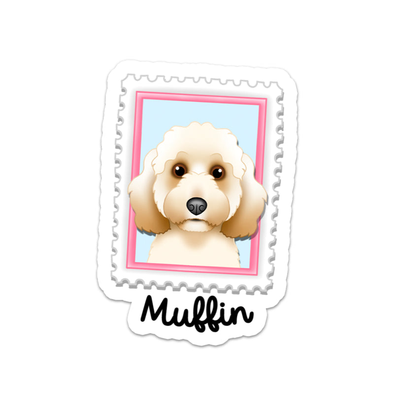 Stamp Pet Portrait Text Add On