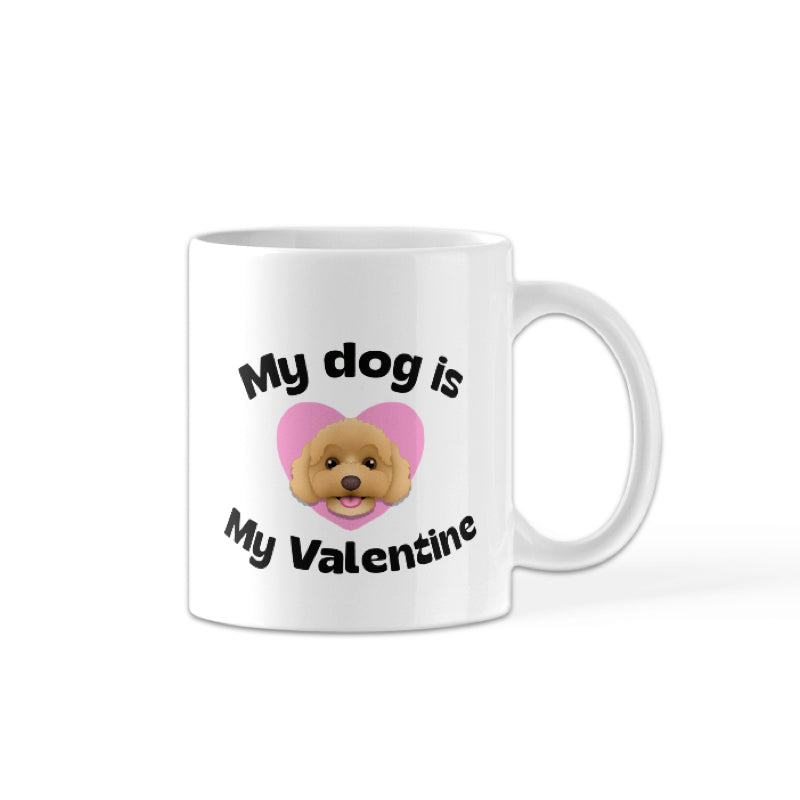 Valentines Pet Portrait Mug