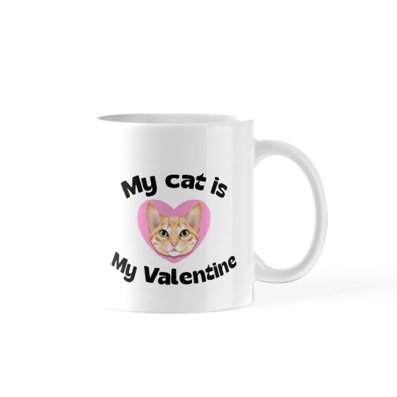 Valentines Pet Portrait Mug