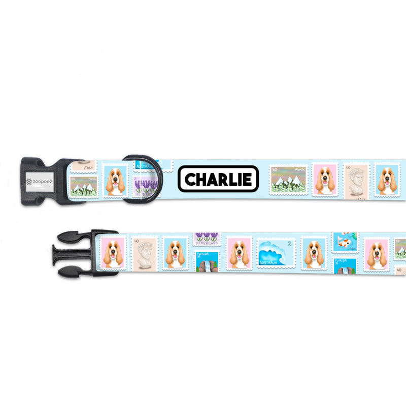 Traveller Dog Portrait Collar