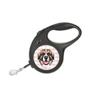 NEW Retractable Dog Portrait Lead