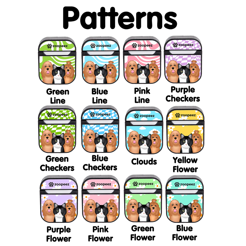 Patterns for airpod case