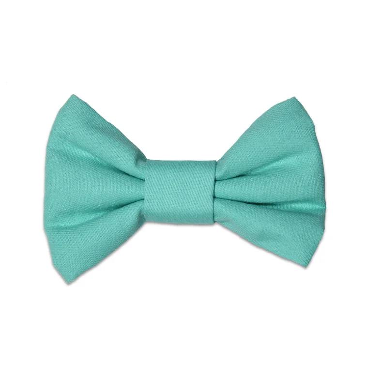 Teal Blue Bow Tie