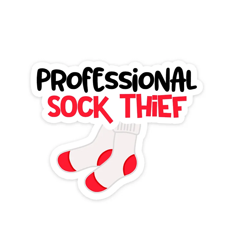 Sock Thief Text Add On