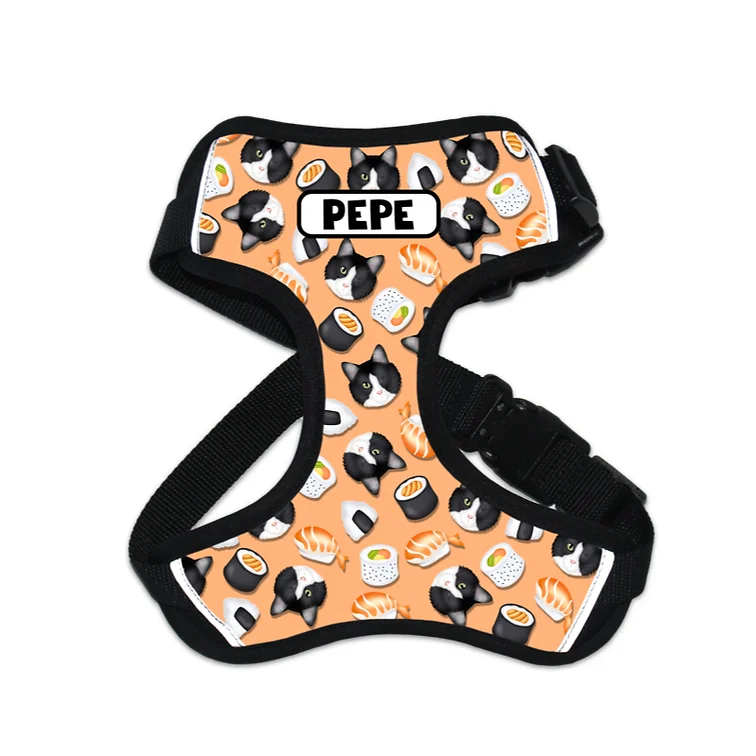 Personalised cat harness